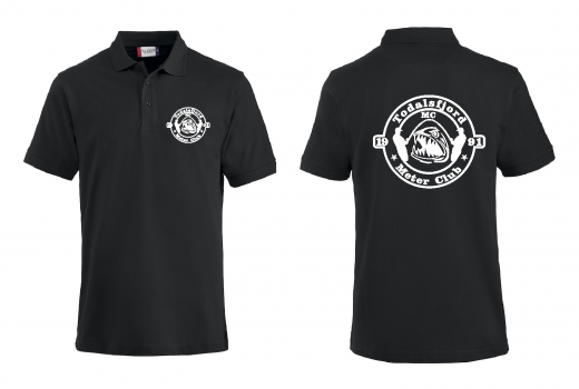 Todalsfjord Meter Club Poloshirt schwarz