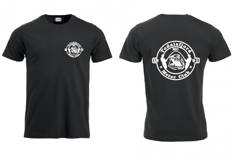 TMC Todalsfjord Meter Club T-Shirt schwarz